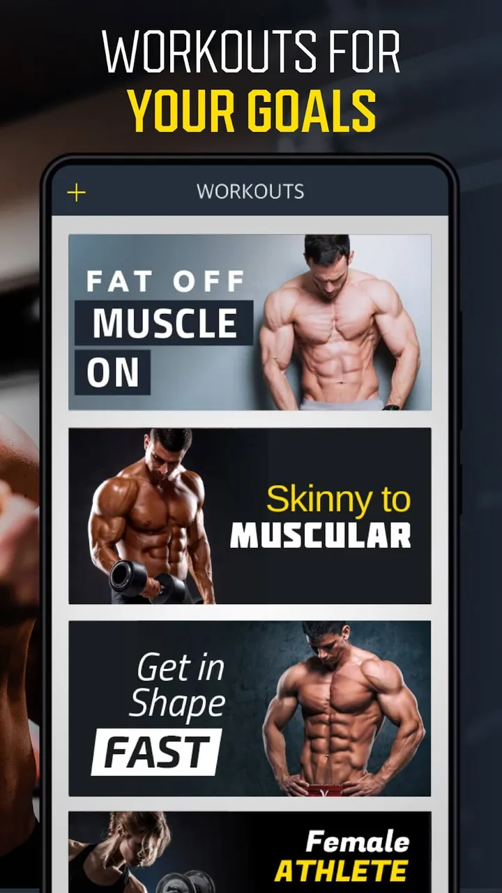 Captura de pantalla de la app Gym Workout Planner 3