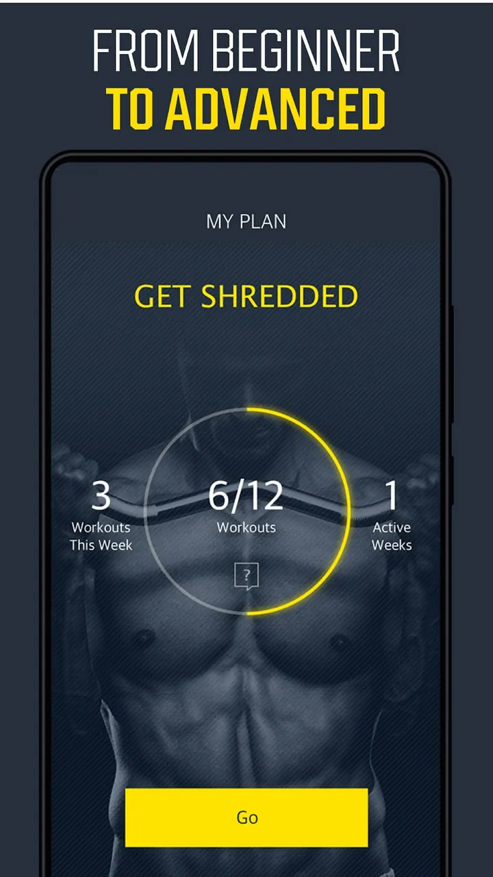 Captura de pantalla de la app Gym Workout Planner 6