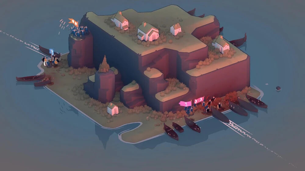 Tangkapan layar gameplay Bad North: Jotunn Edition 4