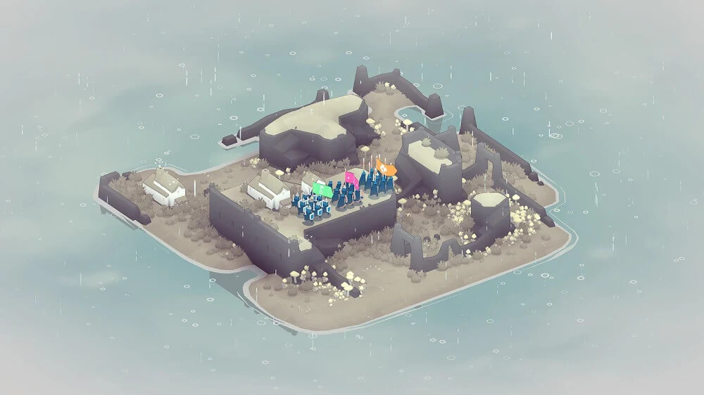Tangkapan layar gameplay Bad North: Jotunn Edition 5