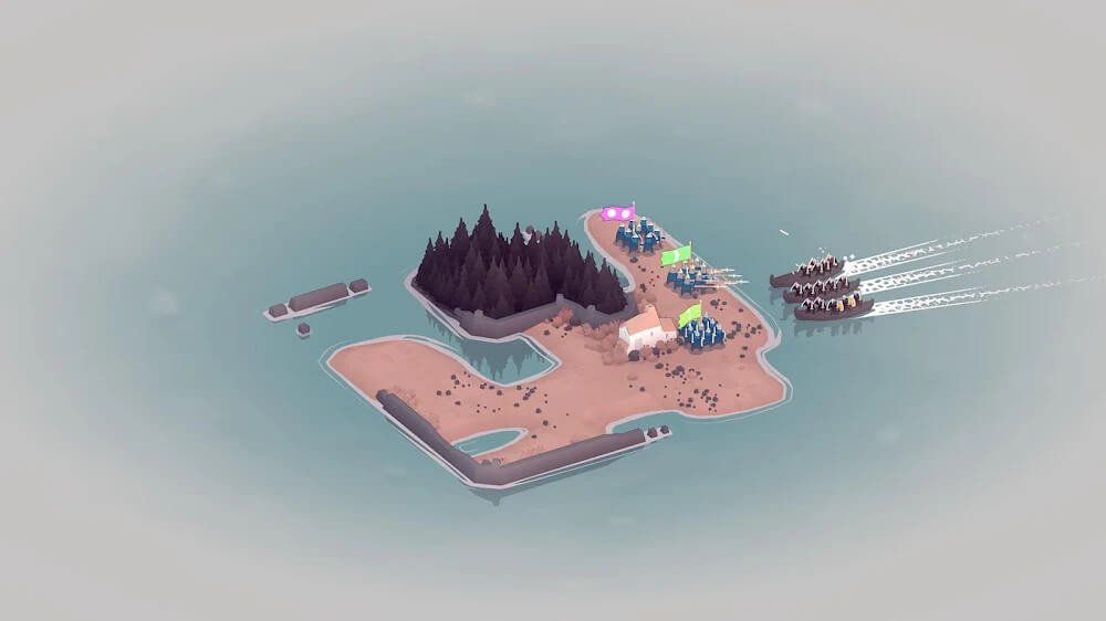 Tangkapan layar gameplay Bad North: Jotunn Edition 3