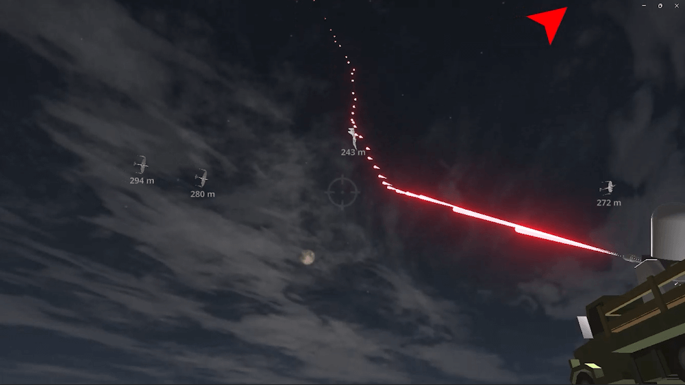 C-RAM CIWS Simulator Screenshot 2