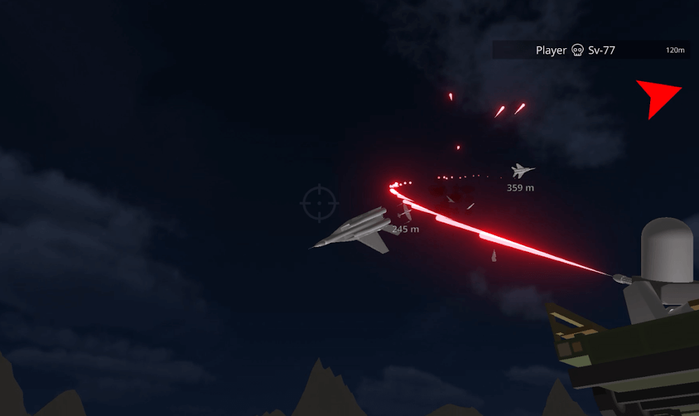 C-RAM CIWS Simulator Screenshot 3
