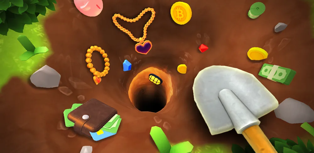 Digging A Hole 3D Simulator gameplay screenshot 1