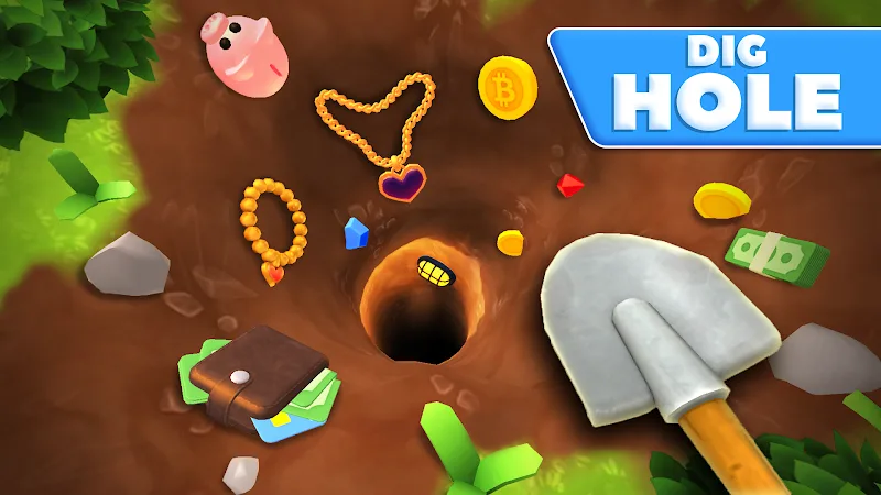 Digging A Hole 3D Simulator gameplay screenshot 2