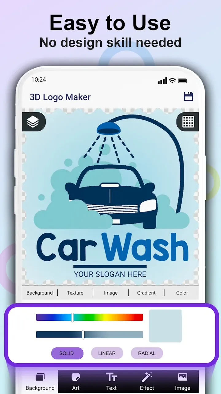 Tangkap Layar Aplikasi 3D Logo Maker 4