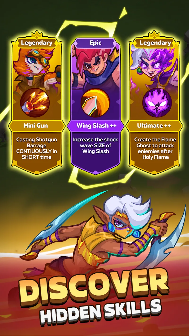 Epic Trio Roguelike Clash in-game screenshot 6