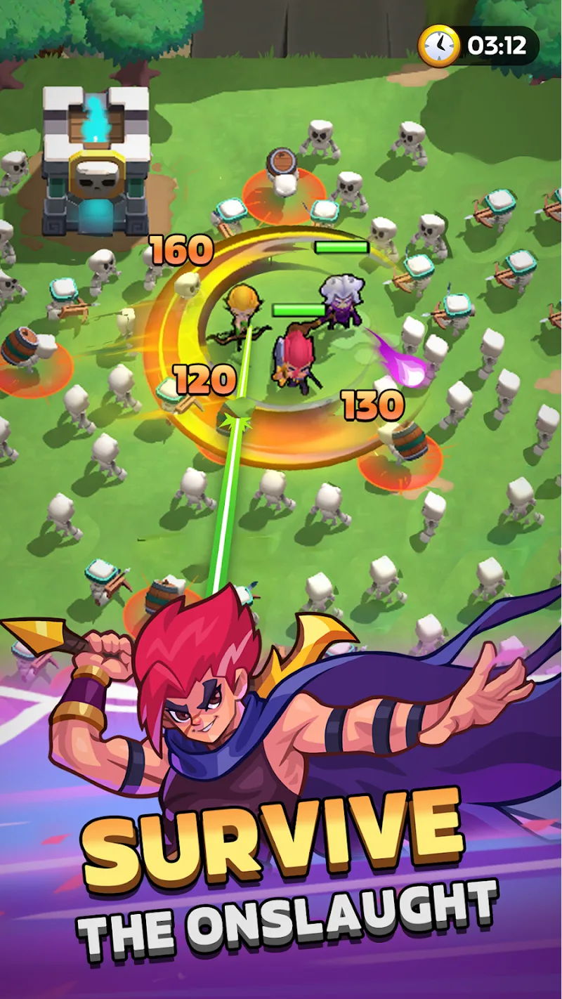 Epic Trio Roguelike Clash in-game screenshot 5