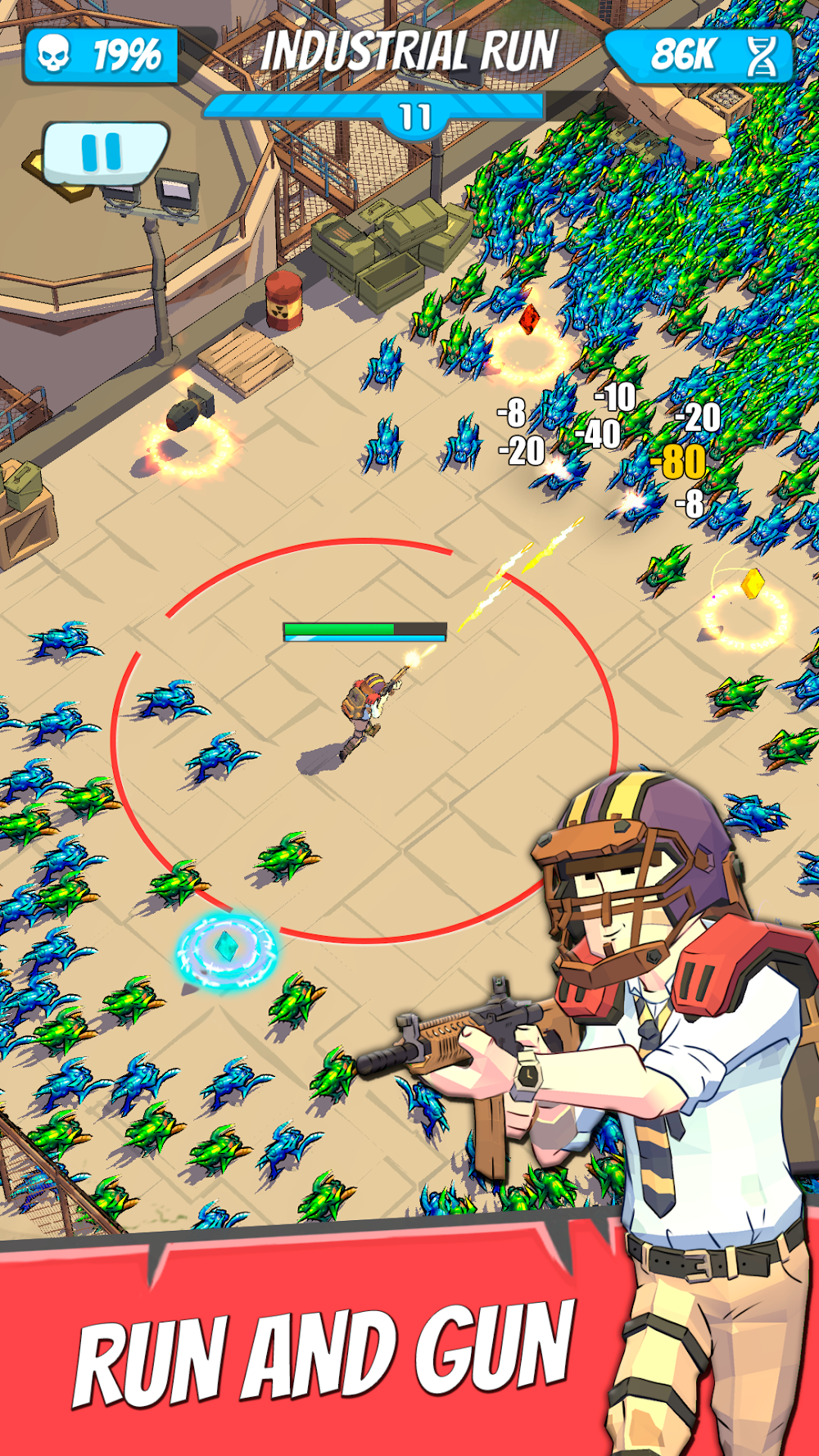 Last Hero: Shooter Apocalypse gameplay screenshot 2