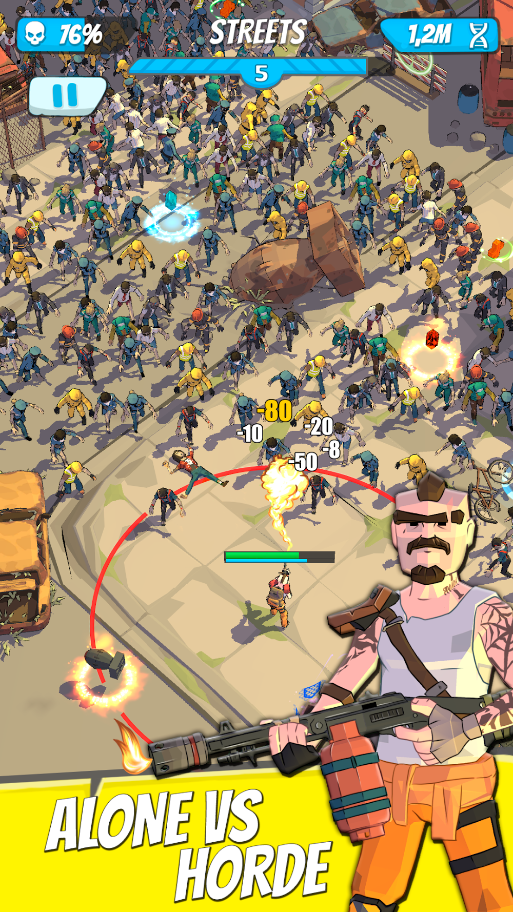 Last Hero: Shooter Apocalypse gameplay screenshot 5