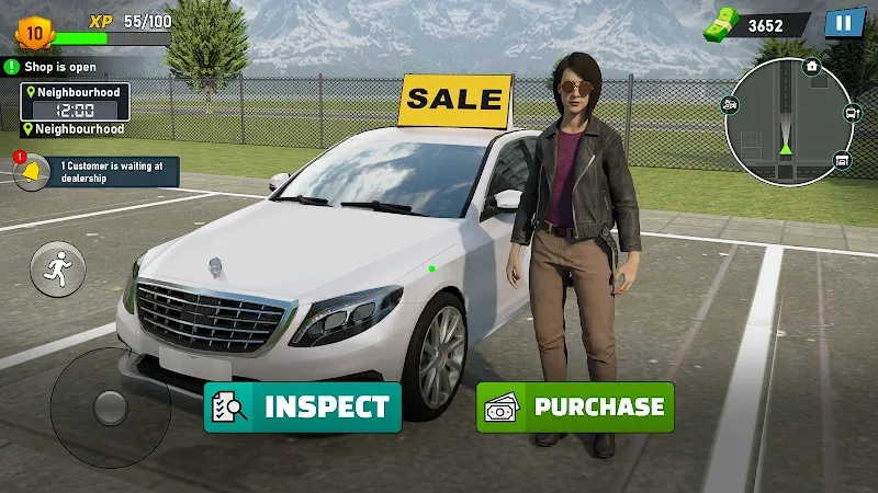 Screenshot gameplay Car Dealership Business Game 2