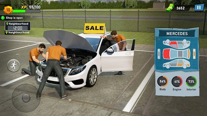 Screenshot gameplay Car Dealership Business Game 3