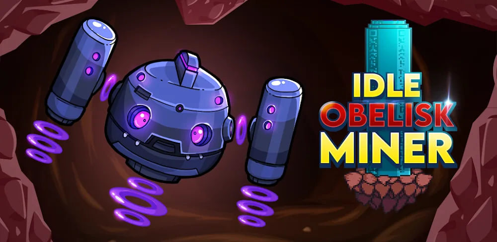 Tangkapan layar dalam game Idle Obelisk Miner 1
