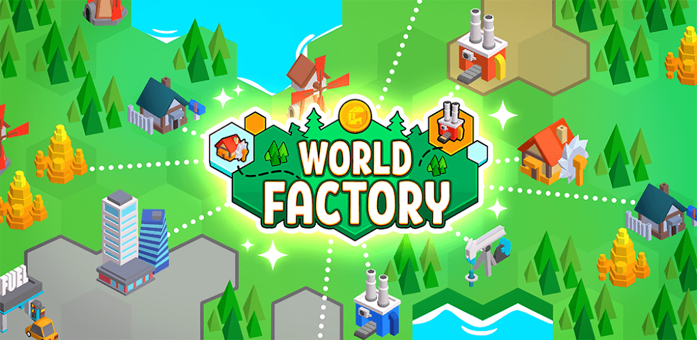 Factory World: Connect Map screenshot 1