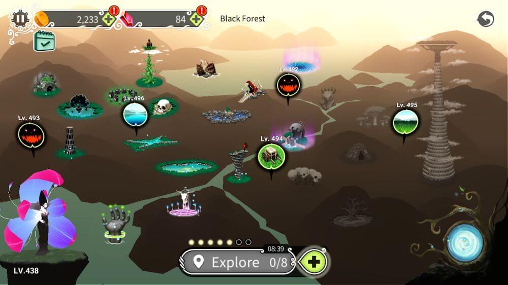 The Witch's Forest gameplay screenshot 4