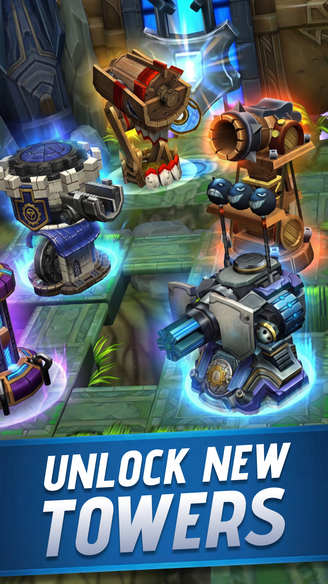 Defenders 3: Tower Defense CCG Battle Screen 5