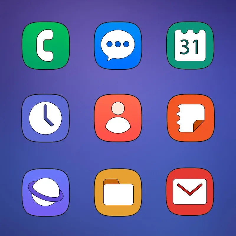 Captura de pantalla 3 de One UI HD - Icon Pack