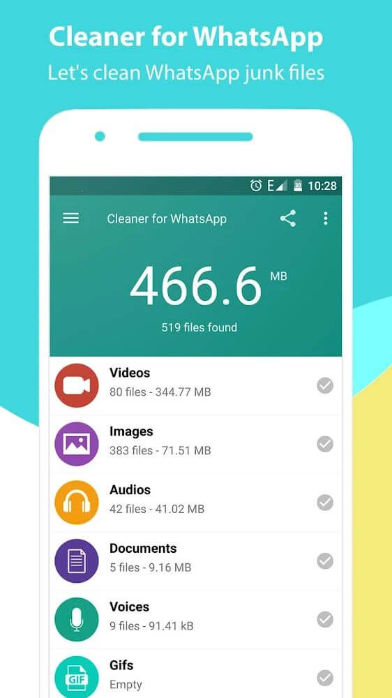 Cleaner for WhatsApp screenshot 2