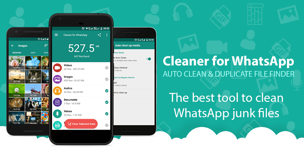 Cleaner for WhatsApp screenshot 1