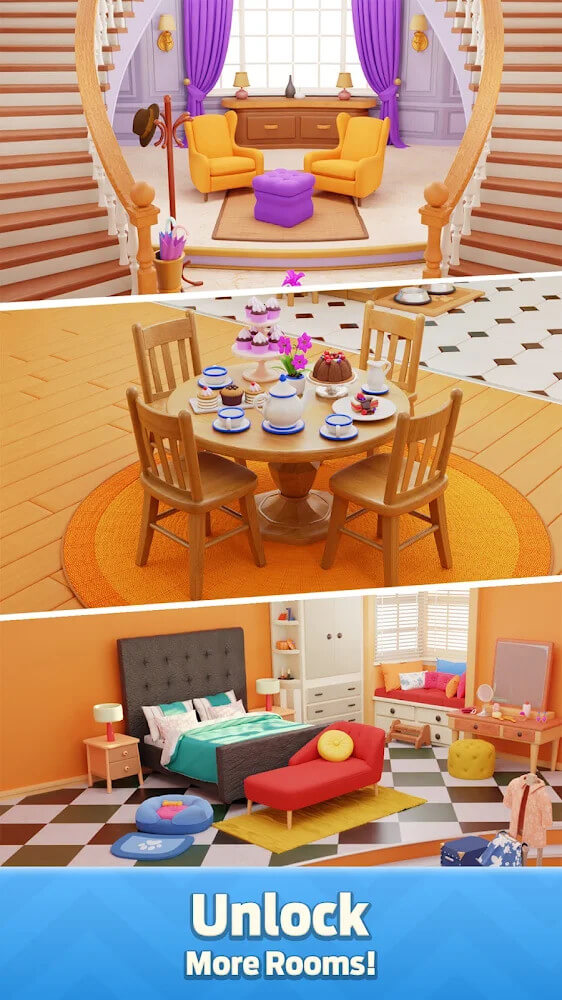 Mergedom: Home Design captura de pantalla 4