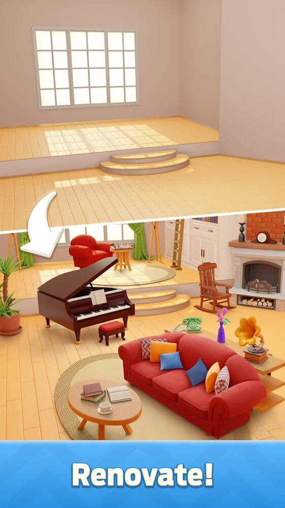 Mergedom: Home Design captura de pantalla 2