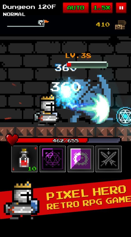 Dungeon and Pixel Hero gameplay screenshot 4