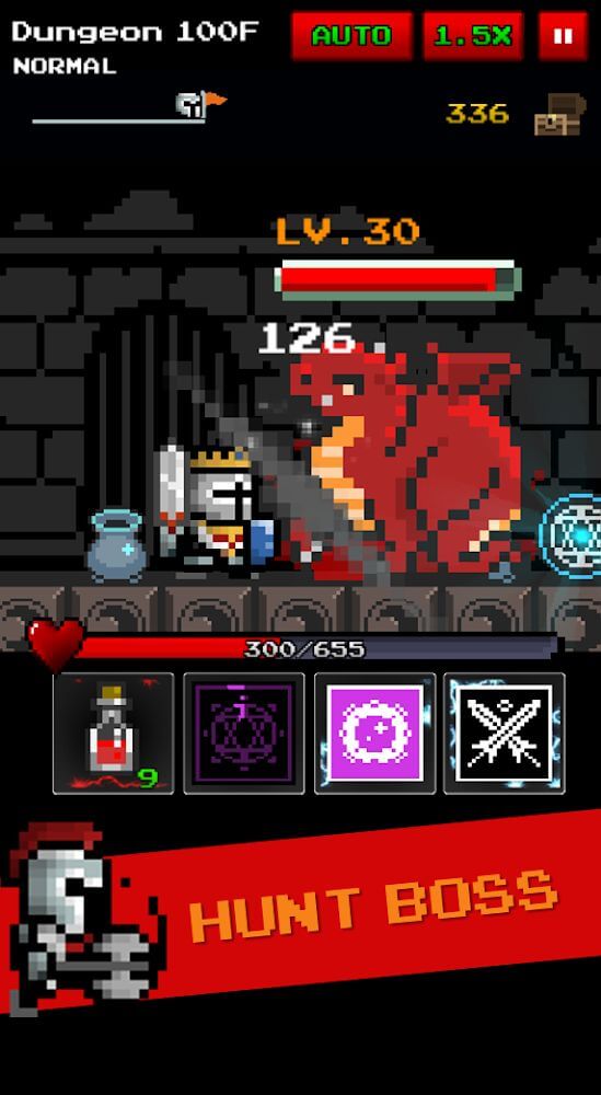 Dungeon and Pixel Hero gameplay screenshot 5