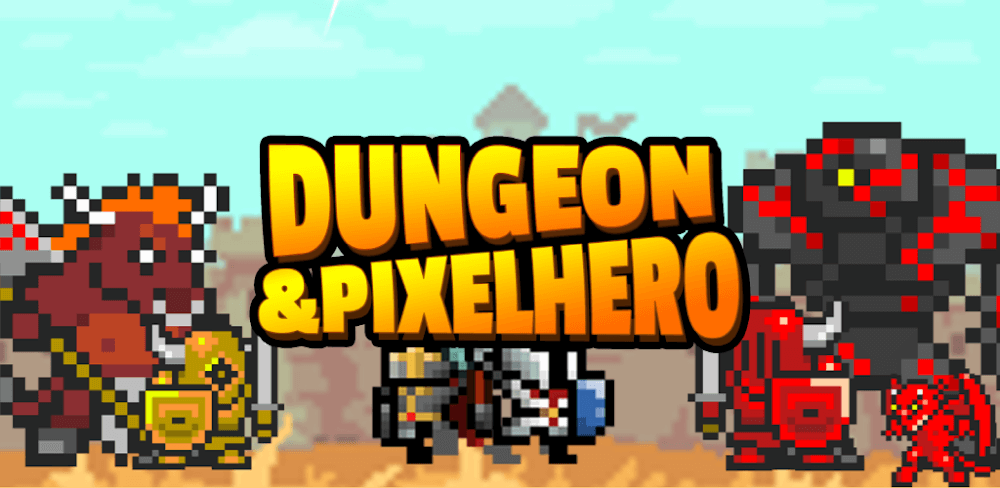 Dungeon and Pixel Hero gameplay screenshot 1