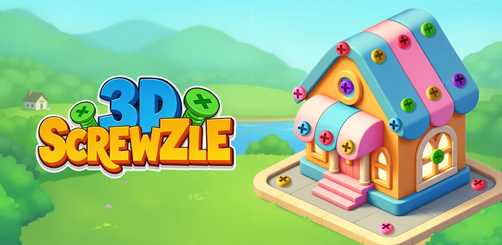 Screwzle 3D: Screw Sort gameplay preview 1