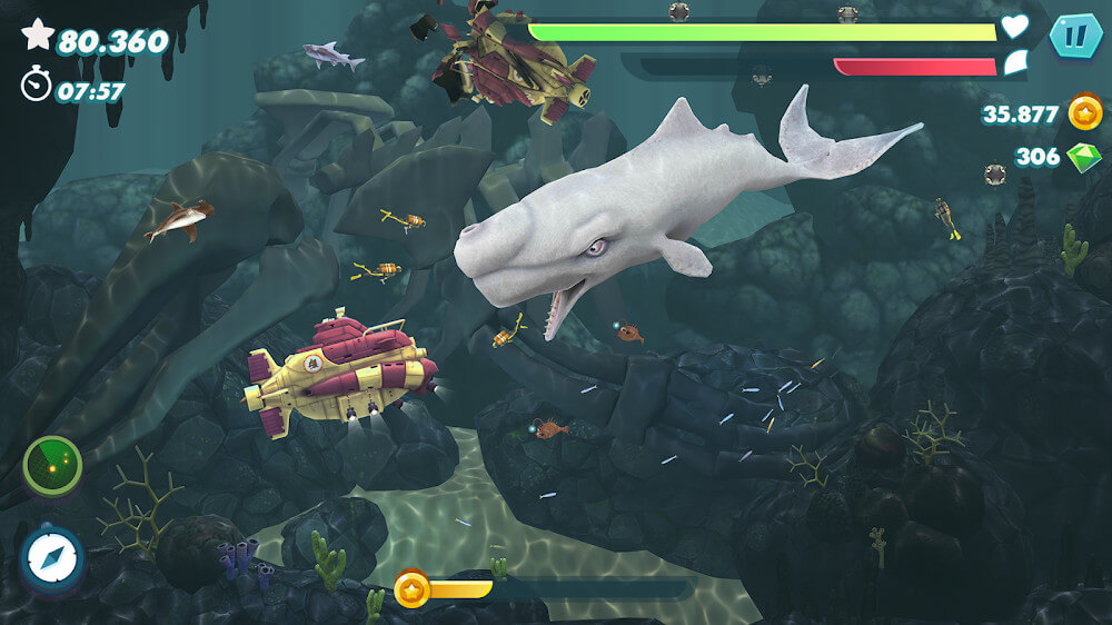 Captura de pantalla de Hungry Shark Evolution 5