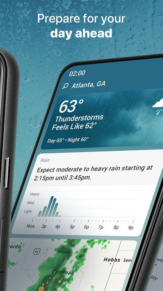 Captura de pantalla de la aplicación The Weather Channel 3