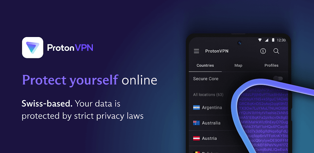 Скриншот Proton VPN 1