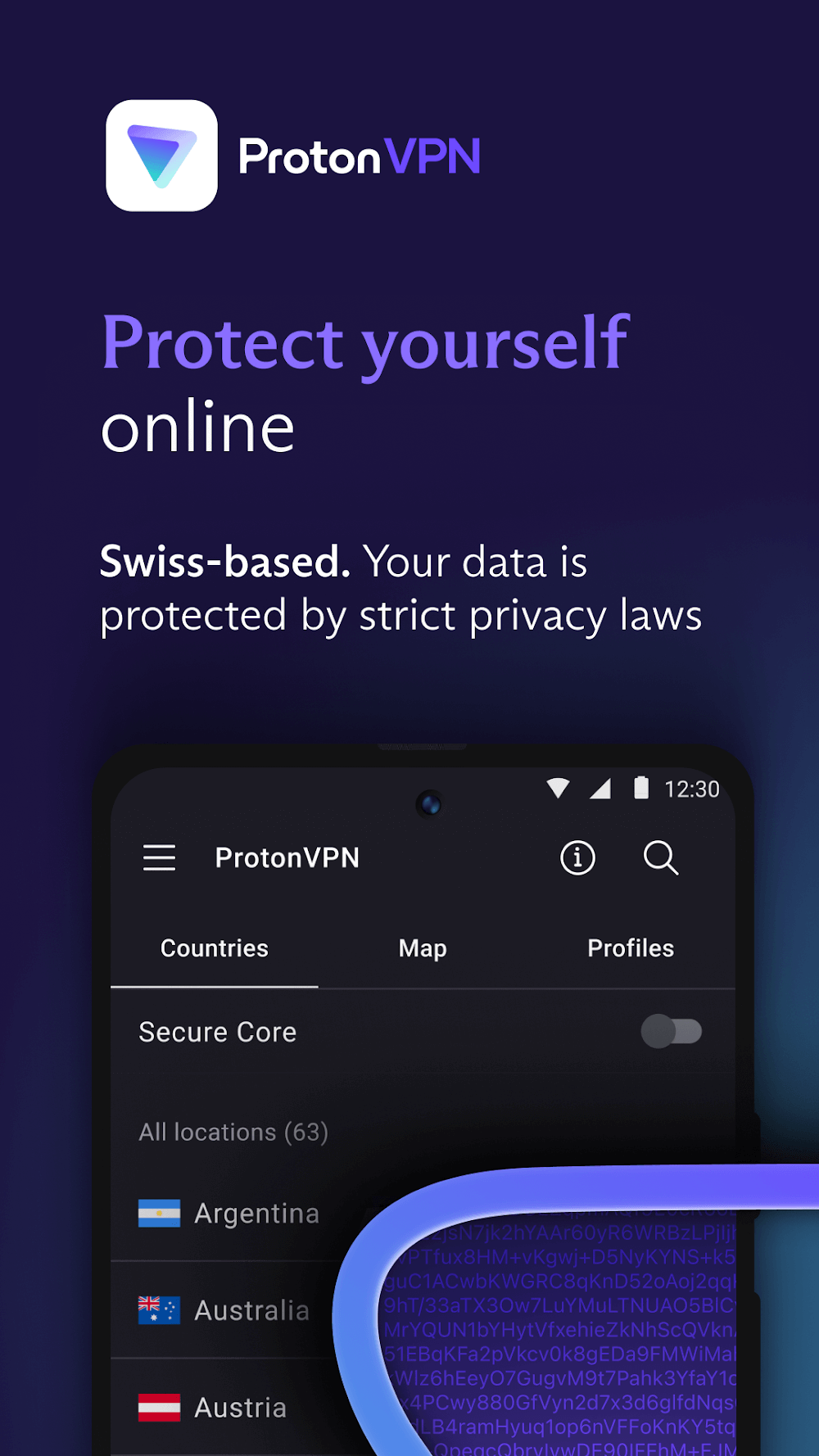 Скриншот Proton VPN 2