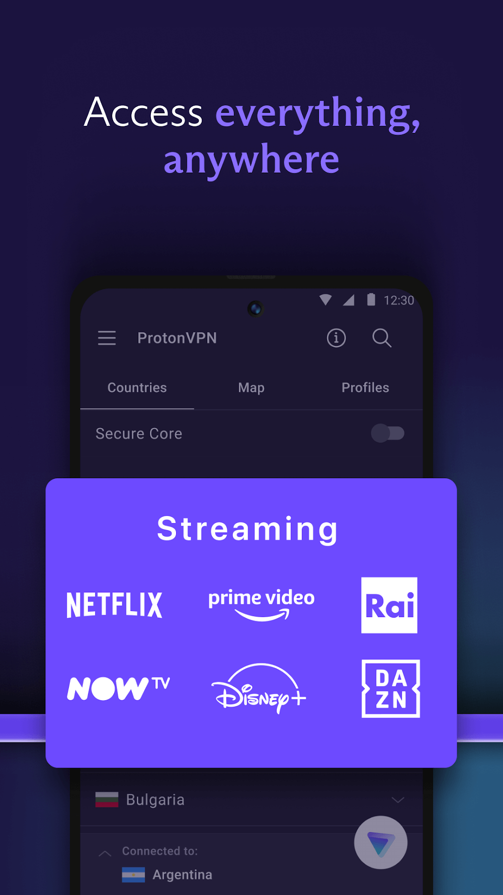 Скриншот Proton VPN 4