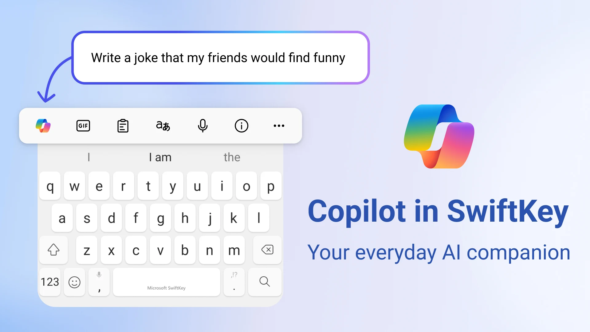 Microsoft SwiftKey AI Keyboard preview screenshot 1