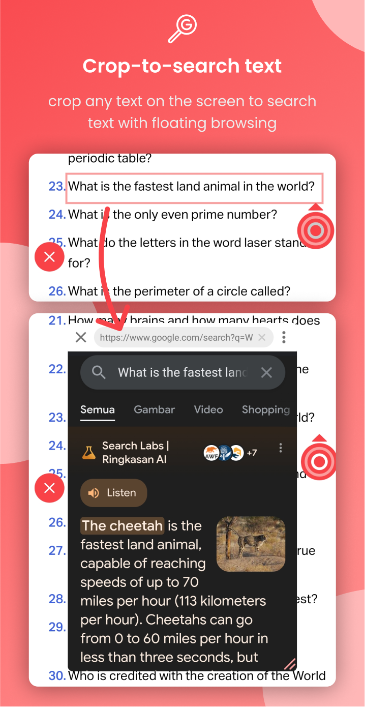 Floatee - Floating All In One interface preview 1