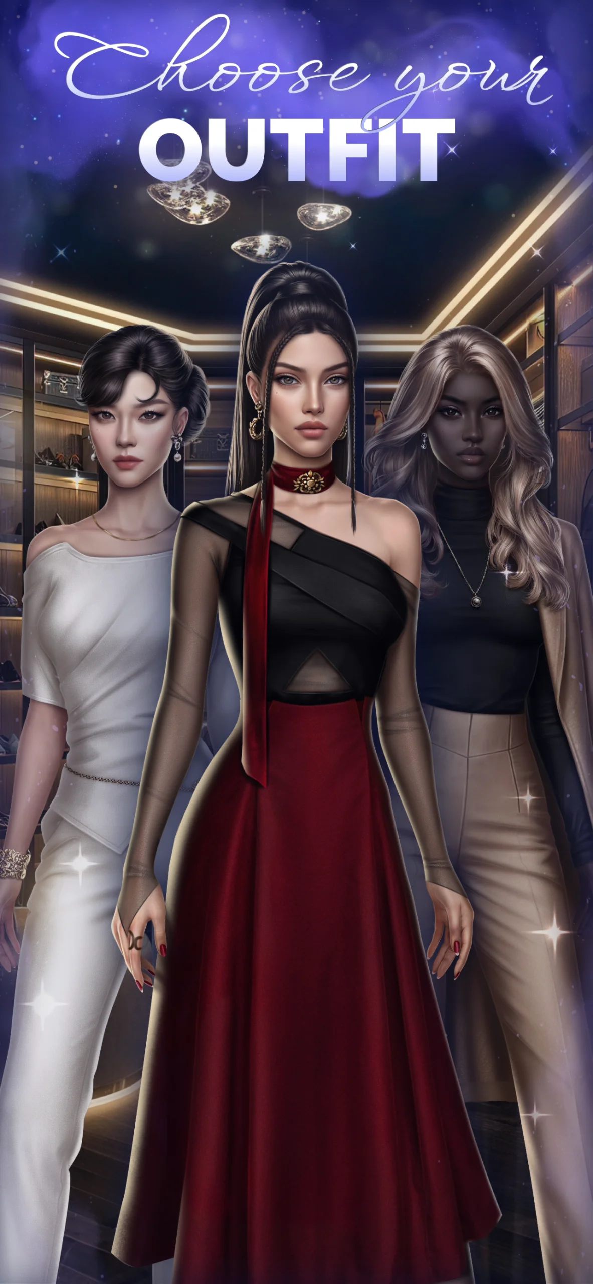 Captura de tela 4 do Seven Hearts Stories