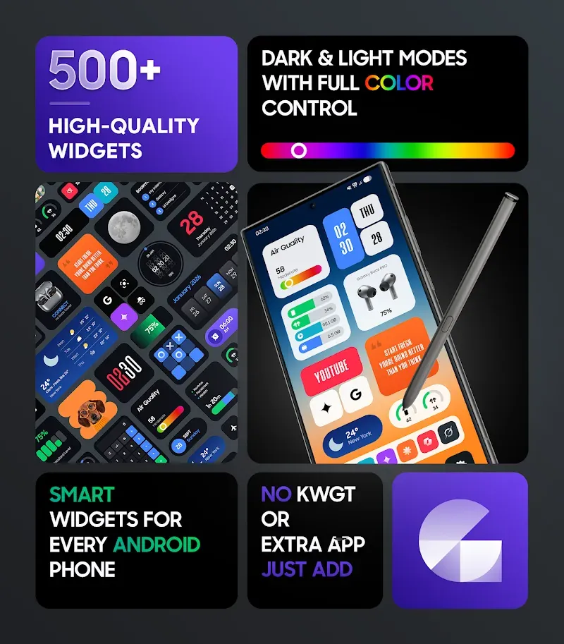 Galaxy Widgets: One UI preview image 2