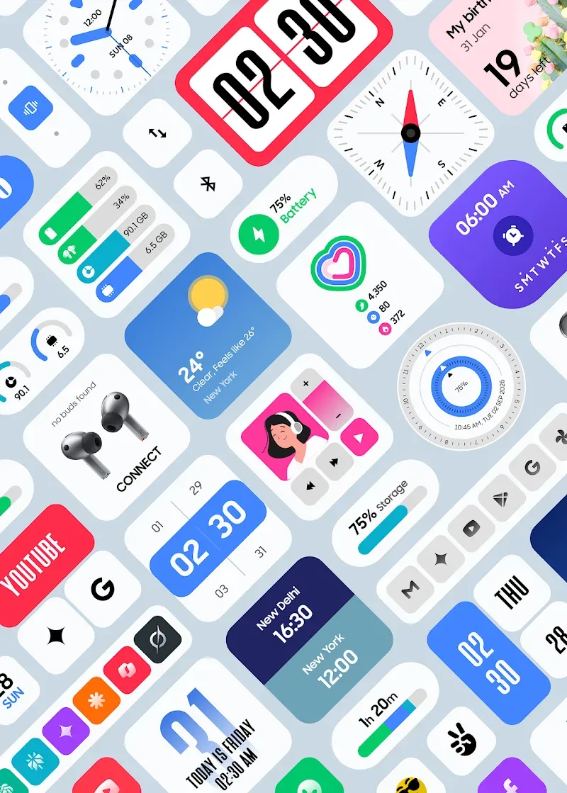 Galaxy Widgets: One UI preview image 3