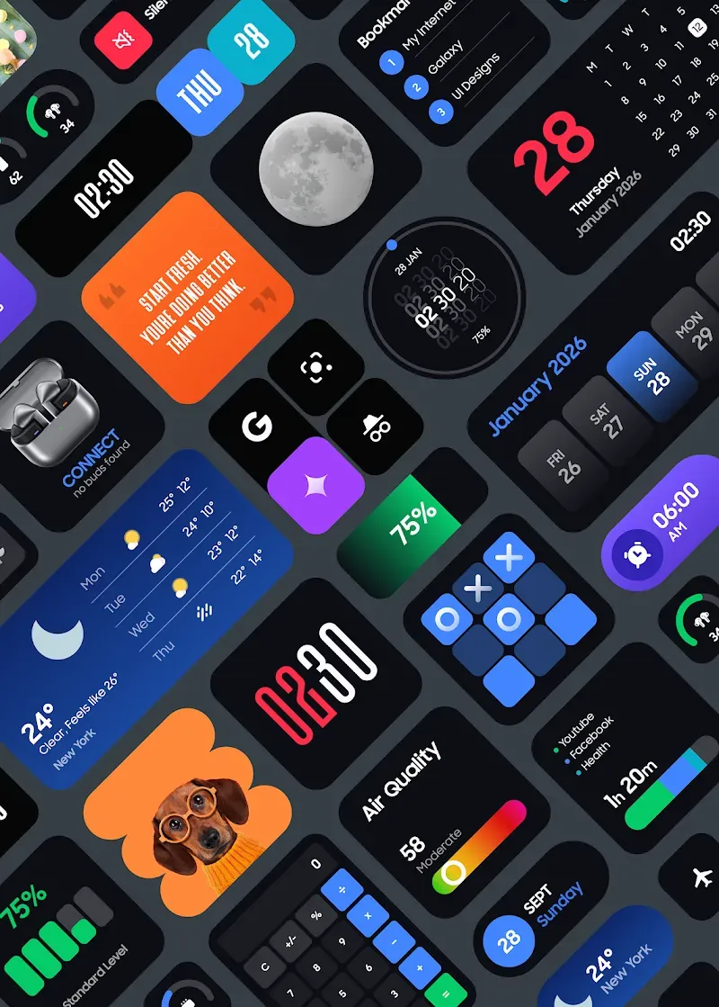 Galaxy Widgets: One UI preview image 4