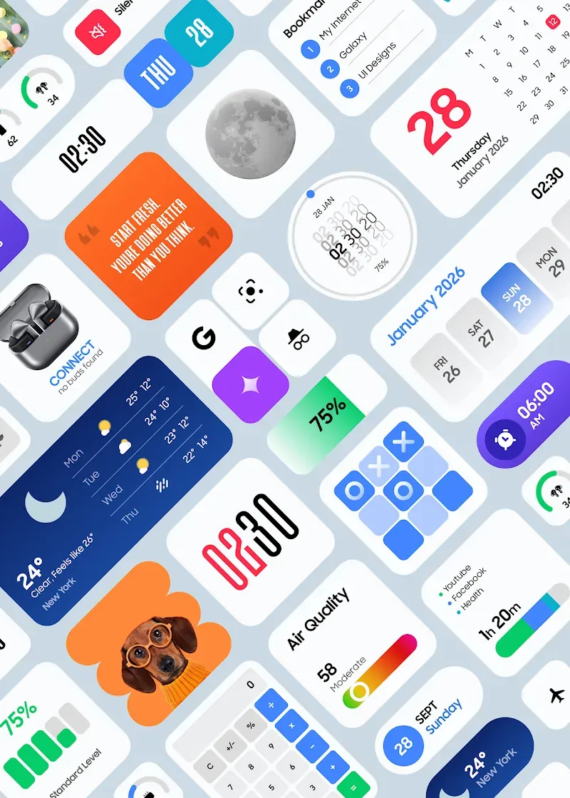 Galaxy Widgets: One UI preview image 5