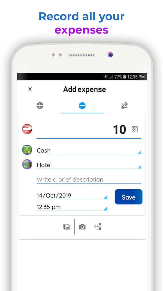 Daily Expenses 3 preview screenshot 3