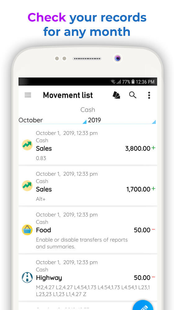 Daily Expenses 3 preview screenshot 4