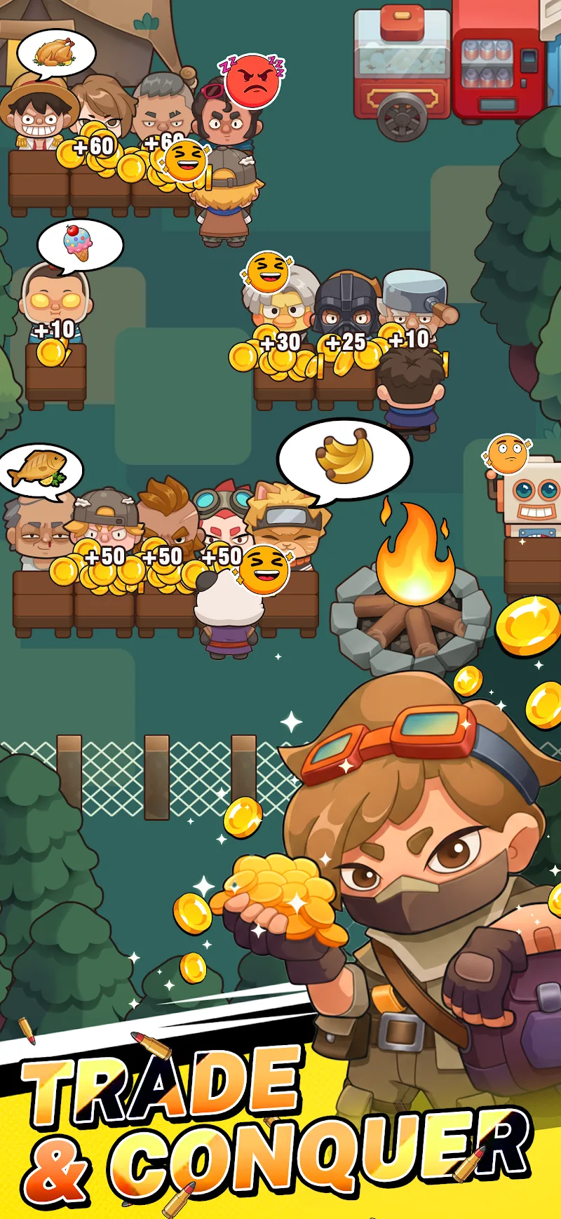 Tangkapan layar Survivor Camp Z: Idle Tycoon 2