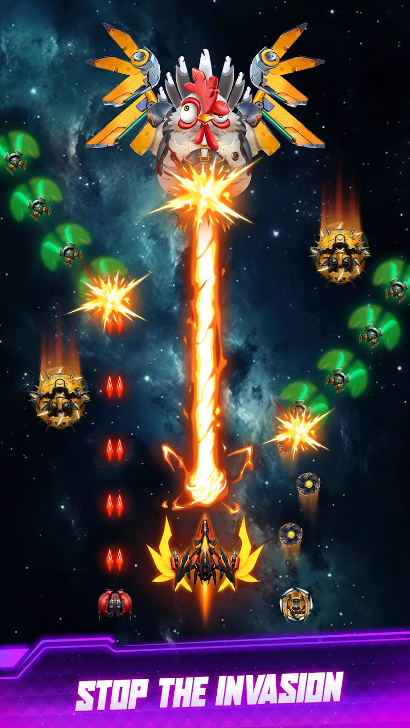 Universe Invader 2: Alien War in-game screenshot 4