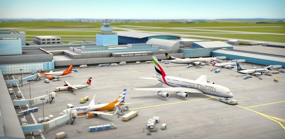 Tangkapan layar World of Airports 1