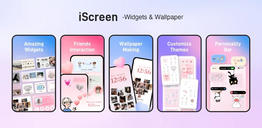 iScreen - Widgets & Themes screenshot 1