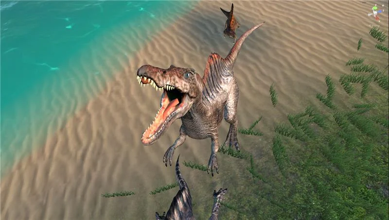 Prévia do jogo Jurassic Clash Primal Dino Sim 5