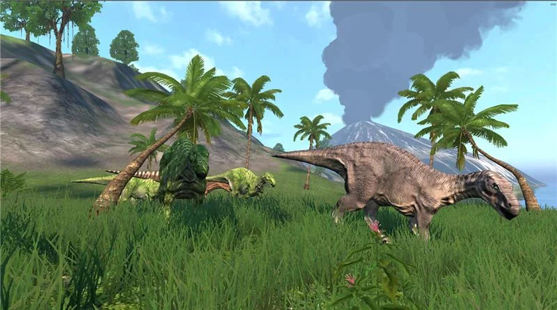 Captura de tela de prévia de Jurassic Clash Primal Dino Sim 2