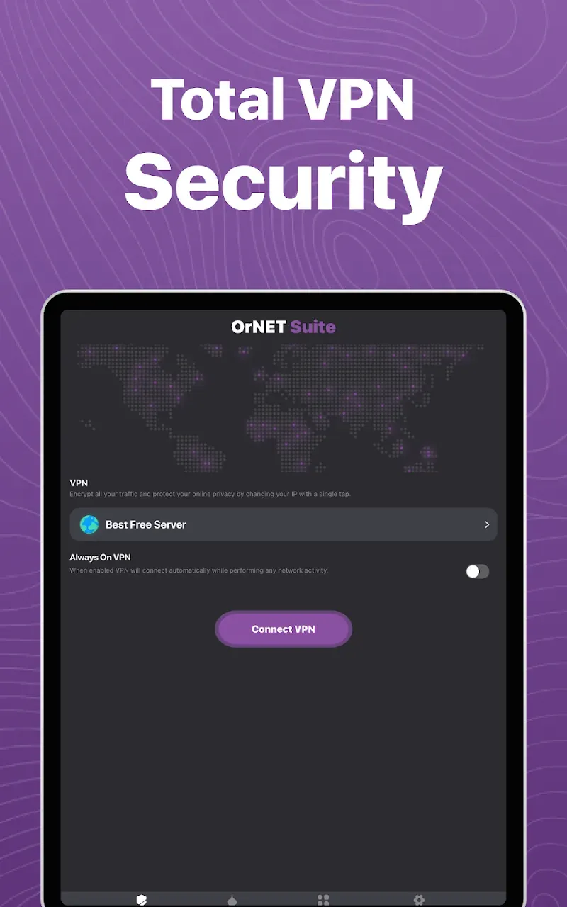OrNET VPN app preview 2